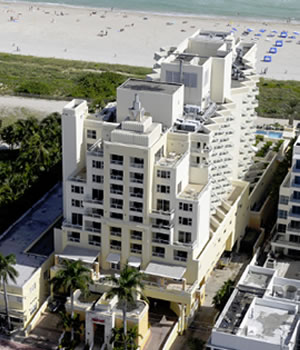 Marriott Miami Beach Aerial Photo